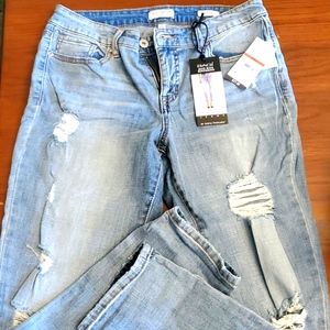 Mid rise boyfriend jeans denim size 4